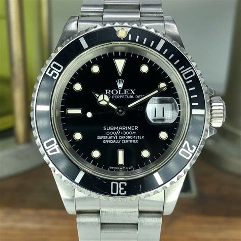 vintage rolex submariner 1990|1990 rolex datejust value.